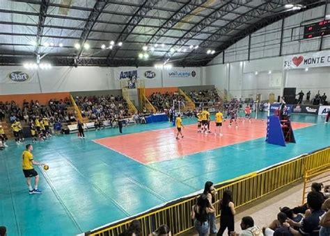 Praia Clube Vence Monte Carmelo E Lidera Mineiro Masculino De Vôlei