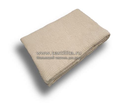 Тонкое рифленое покрывало из хлопка на кровать или диван купить в ...