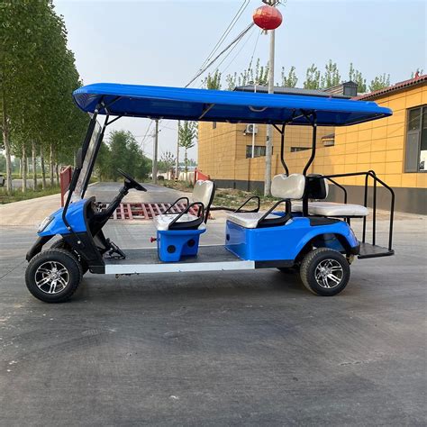 Ce Approved Seater Silvery Golf Cart True Power Kw Electric Golf