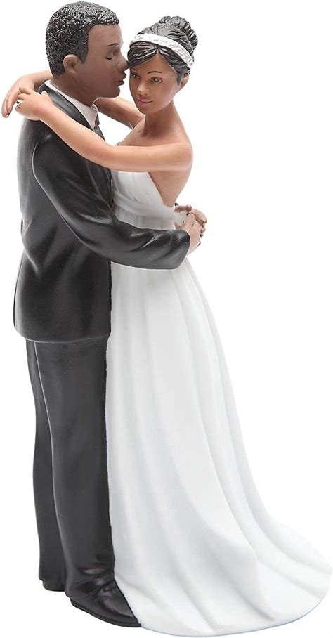 Black Couple Wedding Cake Toppers To Personalize Your Cake Wedding