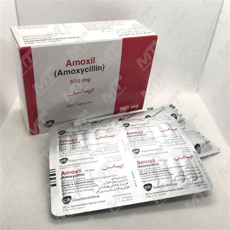 Amoxil (Amoxicillin) 500mg - Memon Traders