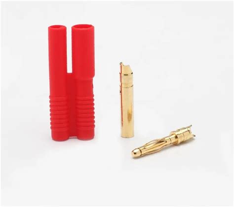 Hxt 4mm Gold Plated Bullet Plug Rc Lipo Battery Connectors Buy Hxt