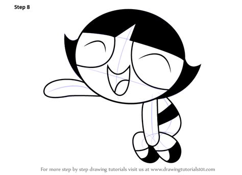 Learn How To Draw Buttercup From The Powerpuff Girls The Powerpuff