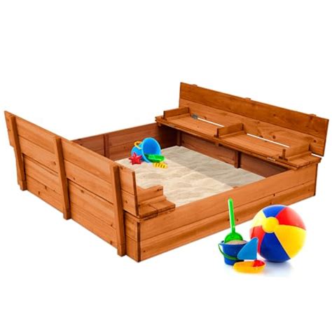 I Tested The New Wooden Sandbox With Cover And Its A Game Changer For