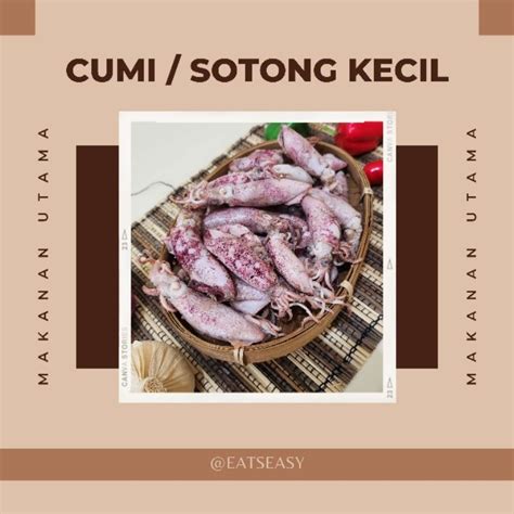 Jual IKAN ASIN CUMI REBUS SOTONG REBUS UKURAN KECIL 500gr Shopee