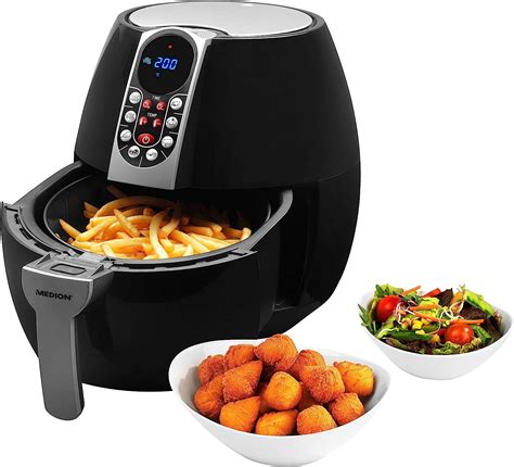 Medion Air Fryer E S Friteuse Sans Huile Air Chaud Capacit L