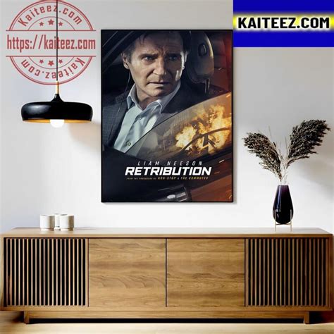 Retribution 2023 With Starring Liam Neeson New Poster Movie Art Decor