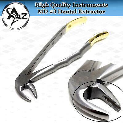 MD3 Dental Extraction Mead Forceps Lower Incisors Teeth Root Surgical