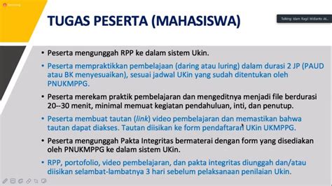 Informasi Uji Kinerja UKIN PPG Dalam Jabatan Kategori 1 Universitas