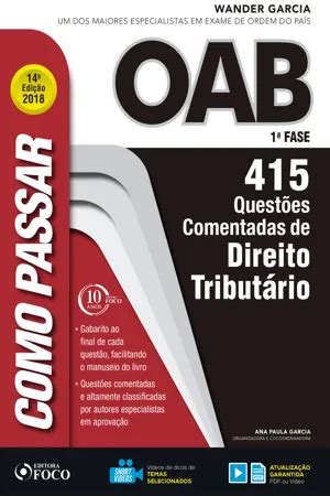 Pdf Como Passar Na Oab Fase Direito Tribut Rio By Wander Garcia