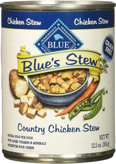 Blue Buffalo Blues Stew Country Chicken Stew Adult Canned Dog Food