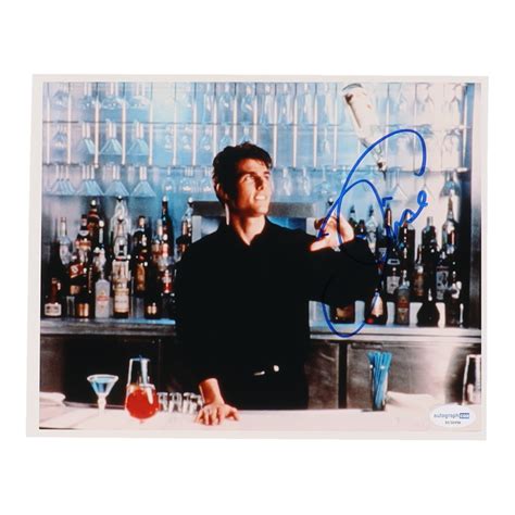 Tom Cruise Signed "Cocktail" 8x10 Photo (ACOA) | Pristine Auction