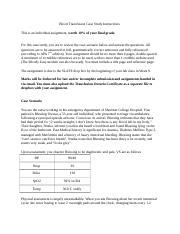 F Blood Transfusion Case Study Instructions Docx Blood Transfusion