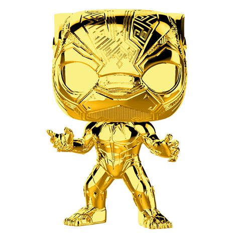 Figurine Black Panther Chrome Marvel Studios Funko Pop Marvel 383