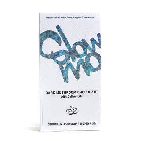 Buy SlowMo Magic Mushroom Dark Chocolate With Coffee Bits Bar 3 6g