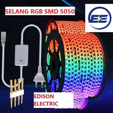 Jual Lampu LED STRIP Selang RGB Lampu Selang RGB SMD 5050 Per Meter