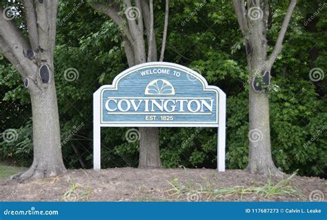 Covington, Tennessee Estblished in 1825 Editorial Stock Photo - Image of nearby, covington ...