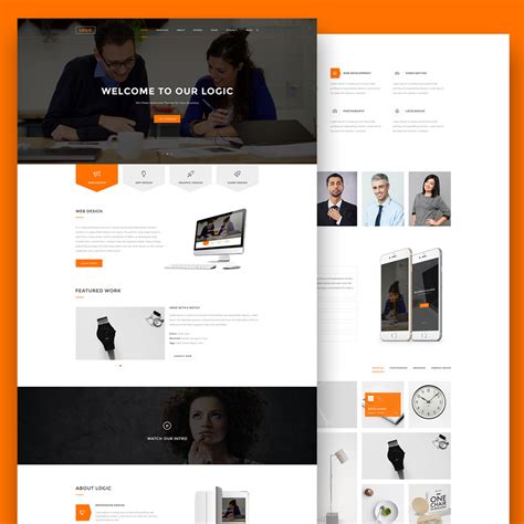 Template For Business Website Free Download – PARAHYENA