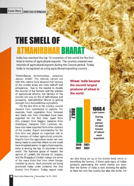 PIB India On Twitter THE SMELL OF ATMANIRBHARBHARAT India Has