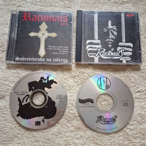 Lote Cds Racionais Mc S Sobrevivendo Ao Inferno Raio X Do Brasil