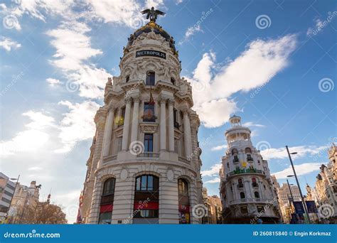 The Metropolis Building Is An Office Building In Madrid Spain