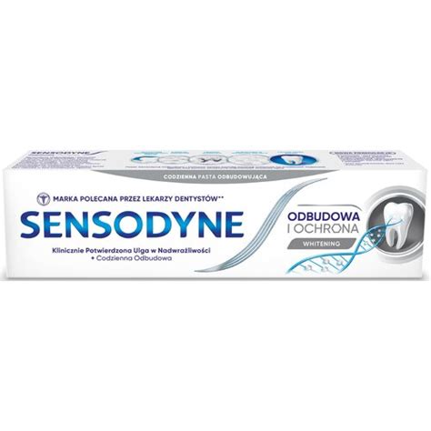 SENSODYNE Odbudowa i Ochrona Whitening 75 ml Pasta do zębów niskie