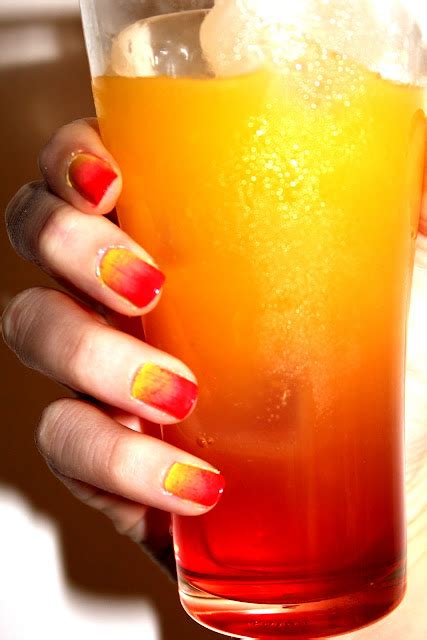 Beautyoverbros Blog Beaut Toulouse Nail Art Tequila Sunrise