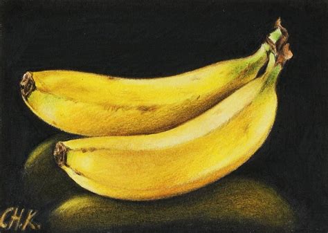 Banana Painting - Banana Fine Art Print