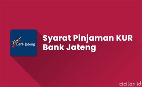 Syarat Kur Bank Jateng Homecare24