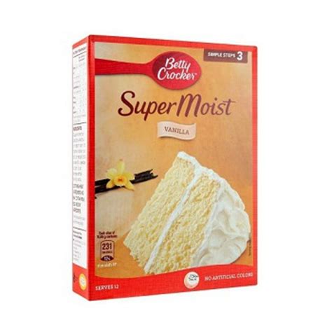 Betty Crocker Super Moist Vanilla 500 Gm