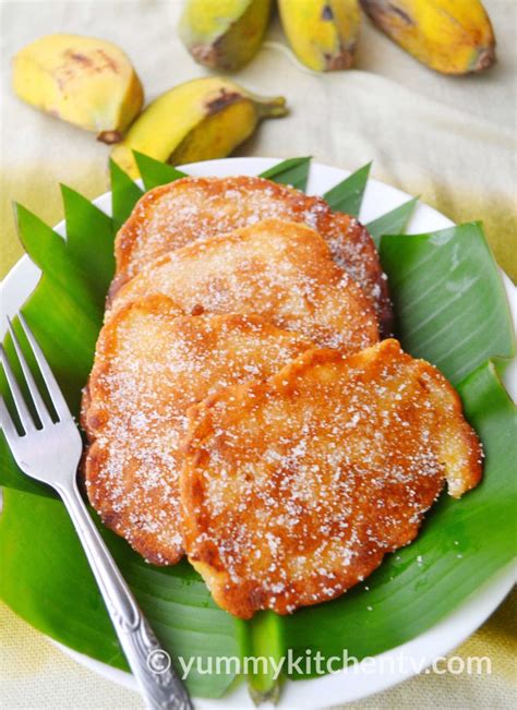 Maruya Banana Fritters Yummy Kitchen