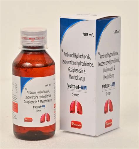 Ambroxol Hydrochloride Levocetirizine Hydrochloride Guaiphenesin