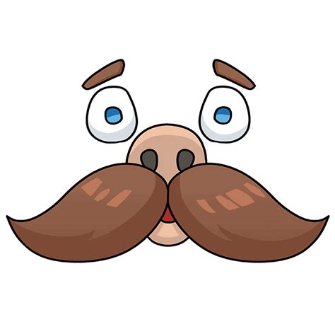 Mustache Drawing Cartoon