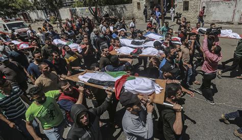 Ya Son Casi 200 55 De Ellos Niños Los Palestinos Muertos En La