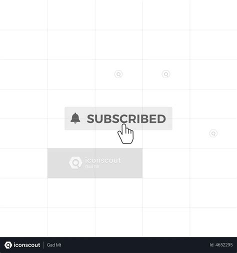 Subscribe Button Animation - Free Download User Interface Animations ...