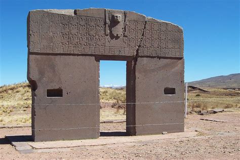 Tiwanaku Spiritual And Political Center Of The Tiwanaku Culture