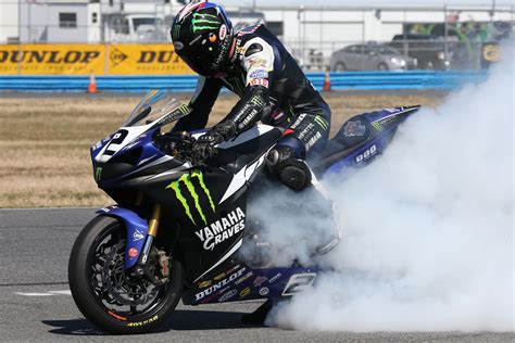 Josh Herrin Rippin A Sweet Burnout On His Monster Energy Graves Yamaha