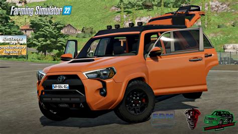 Toyota 4Runner 2018 TRD PRO 4X4 V1 0 FS22 Mod Farming Simulator 22 Mod