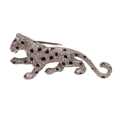 An Everlasting Cartier Panther Brooch At 1stdibs Cartier Panther Pin