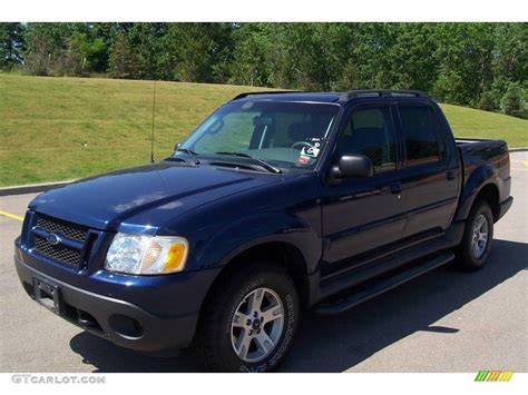 Dark Blue Pearl Metallic Ford Explorer Sport Trac Xlt X