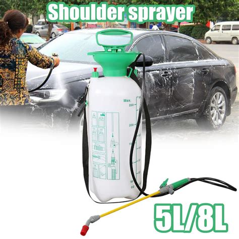 Portable 8l5l Car Washing Pressure Spray Pot Auto Clean Pump Sprayer