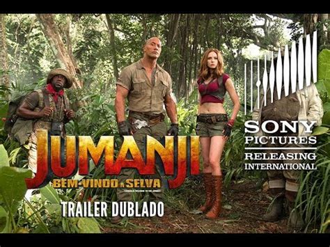 Jumanji Bem vindo à Selva Trailer 1 Dublado YouTube