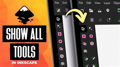 How To Show All Tools In Inkscape YouTube