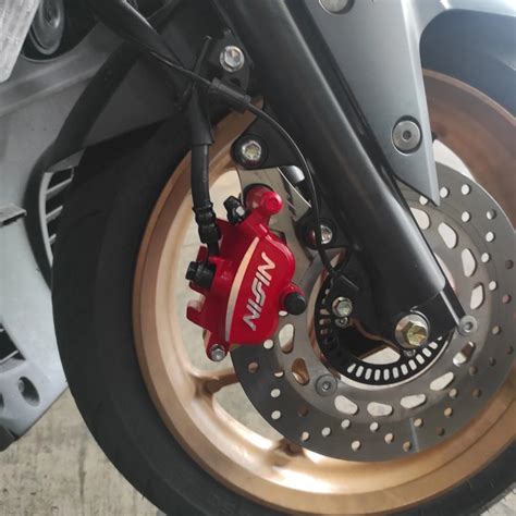 Nissin Samurai Front Rear Brake Caliper On Nmax V Motorcycles