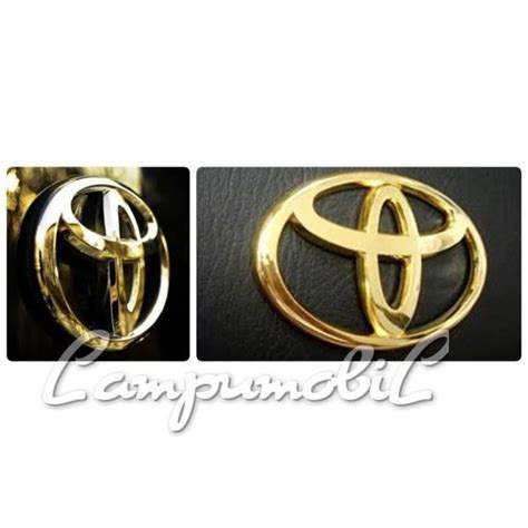 Jual Emblem Logo Toyota Emas Di Lapak AnekaVariasiMobil Bukalapak