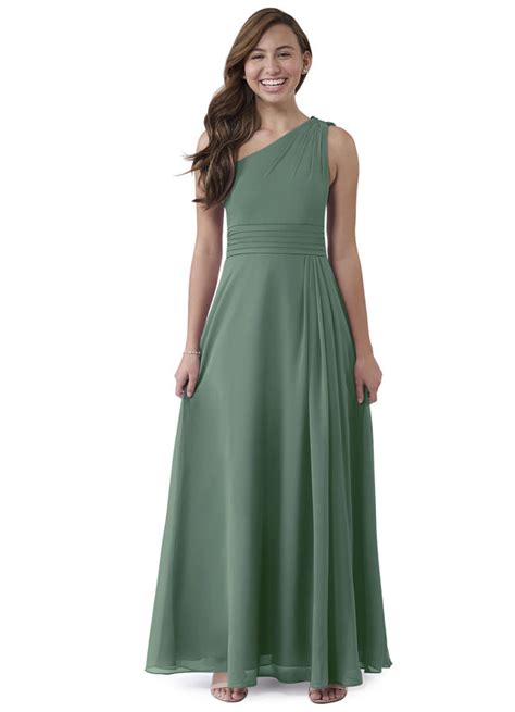 Eucalyptus Azazie Cleo JBD Junior Bridesmaid Dresses Azazie