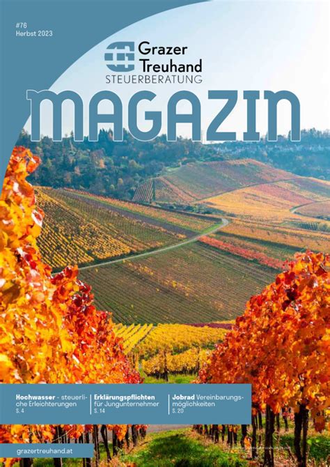 GT Magazin Grazer Treuhand Steuerberatung