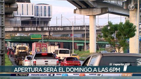 Informan Sobre Cierre Total Del Puente De San Miguelito Este Fin De Semana