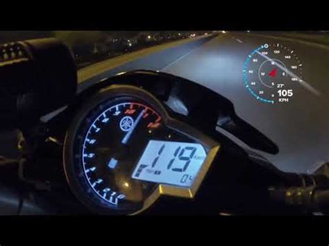 Yamaha Fz150i 62zz top speed GPS - YouTube