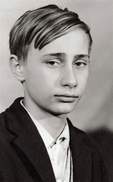 Władimir Putin w wieku 14 lat